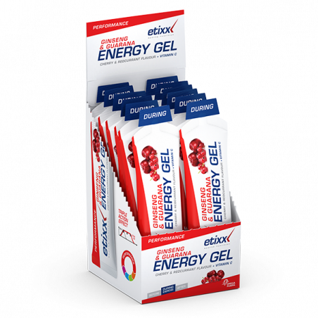 ETIXX ENERGY GEL GINSENG GUARANA 12 UNIDADES ETIXX ENERGY GEL GINSENG GUARANA 12 UNIDADES