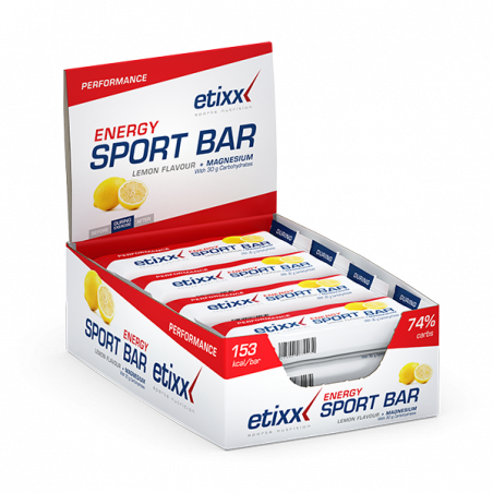 ETIXX ENERGY SPORT BAR LIMON 12 BARRITAS ETIXX ENERGY SPORT BAR LIMON 12 BARRITAS