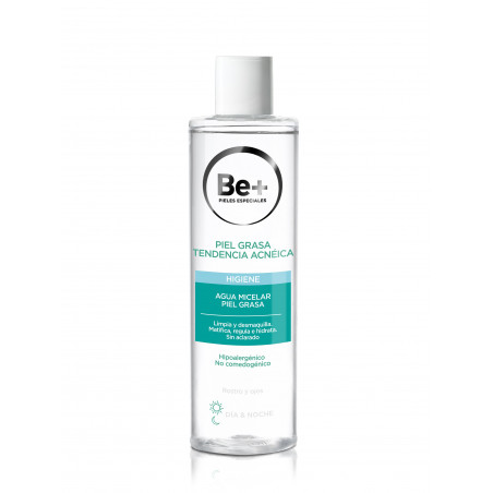 BE+ AGUA MICELAR PIEL GRASA TENDENCIA ACNEICA 250ML BE+ AGUA MICELAR PIEL GRASA TENDENCIA ACNEICA 250ML