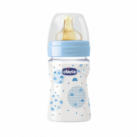 BIBERON CHICCO FIS ANCH AZU150 150 ML AZUL