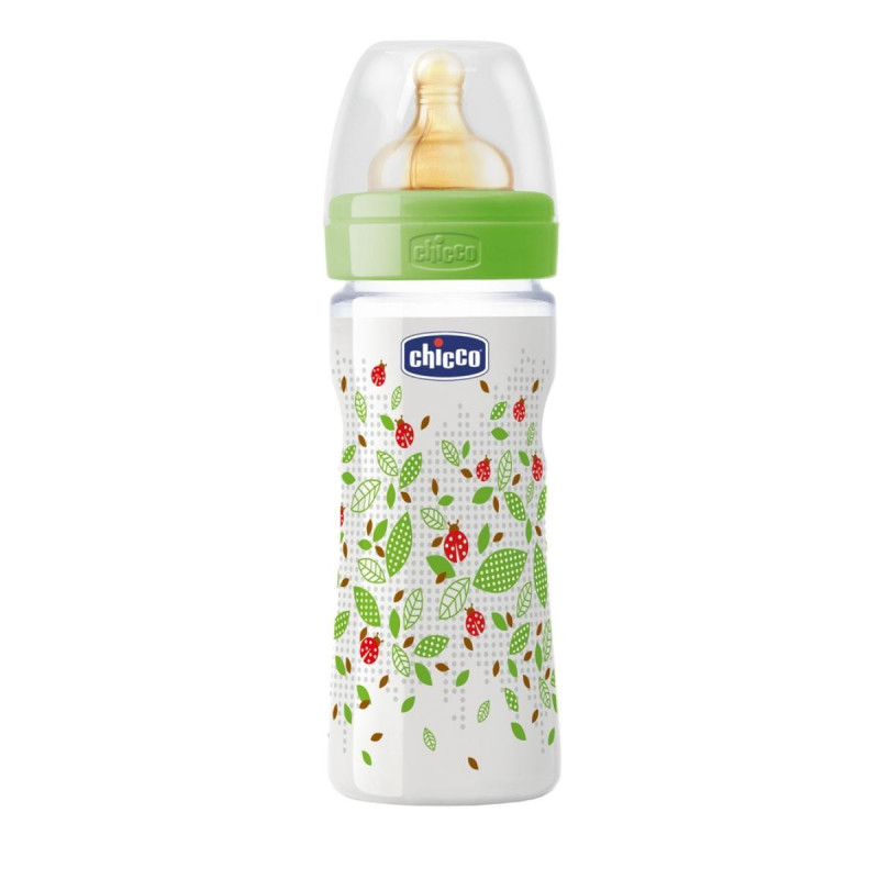 CHICCO BIBERON  FISIOLOGICO  CAUCHO 250 ML 