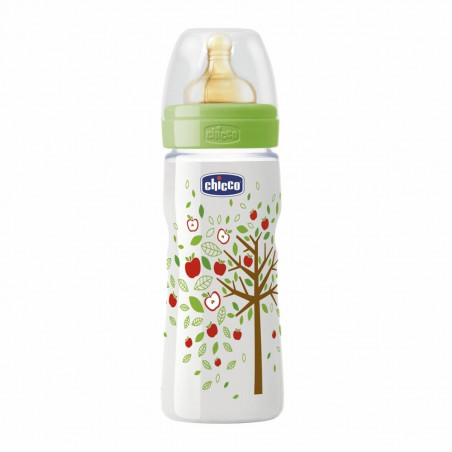 CHICCO BIBERON FISIOLOGICO CAUCHO UNISEX 330 ML