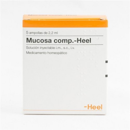 MUCOSA COMPOSITUM HEEL 5 AMPOLLAS MUCOSA COMPOSITUM HEEL 5 AMPOLLAS