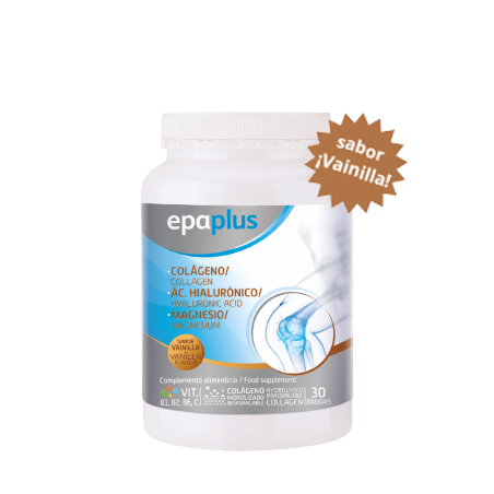 EPAPLUS COLÁGENO+HIALURÓNICO+MAGNESIO SABOR VAINILLA 325GR EPAPLUS COLÁGENO+HIALURÓNICO+MAGNESIO SABOR VAINILLA 325GR