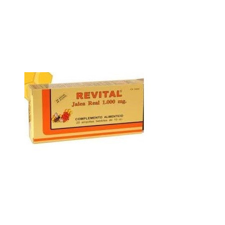 REVITAL JALEA REAL  20 AMPOLLAS