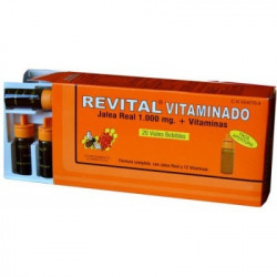 REVITAL JALEA REAL VITAMINADO 20 AMPOLLAS