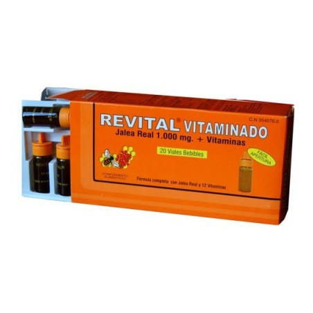 REVITAL JALEA REAL VITAMINADO 20 AMPOLLAS