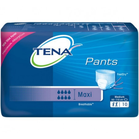 TENA PANTS MAXI MEDIANO 10 UN TENA PANTS MAXI MEDIANO 10 UN