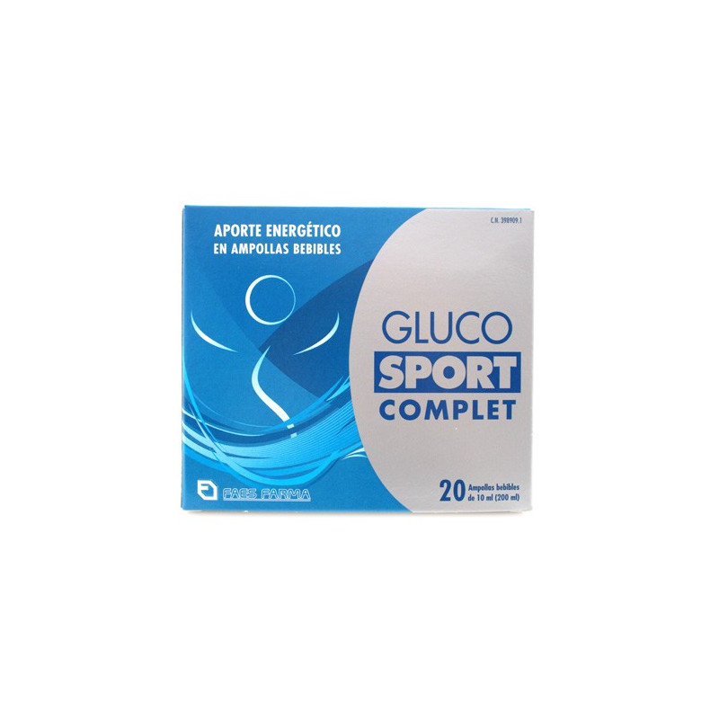 GLUCOSPORT COMPLET AMP BEBIBLES 20 AMP BEBIBLES