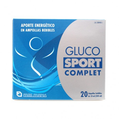 GLUCOSPORT COMPLET AMP BEBIBLES 20 AMP BEBIBLES