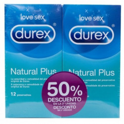 DUREX NATURAL PLUS DUPLO 2X12 U