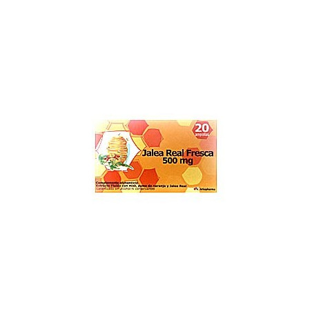JALEA REAL FRESCA 500 AMPOLLAS 50O MG 20 AMP JALEA REAL FRESCA 500 AMPOLLAS 50O MG 20 AMP