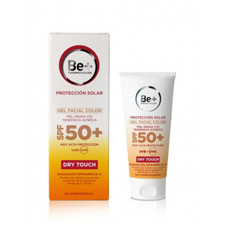 BE+ GEL FACIAL FOTOPROTECTOR SOLAR PIEL GRASA SPF50+ BE+ GEL FACIAL FOTOPROTECTOR SOLAR PIEL GRASA SPF50+