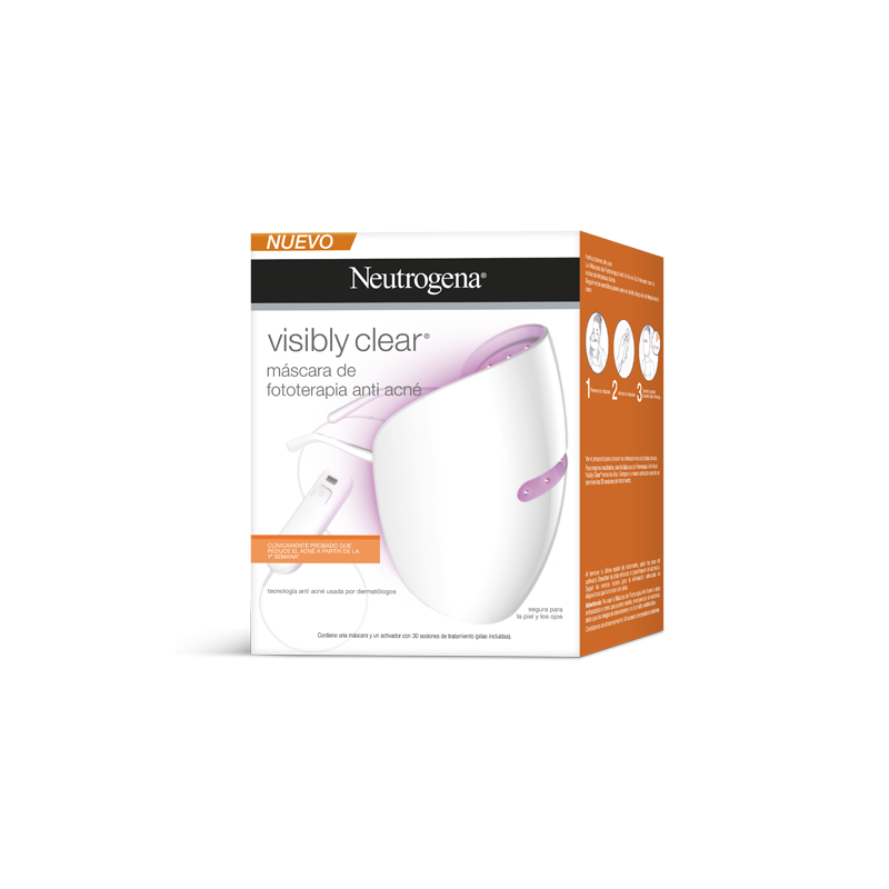 Comprar Neutrogena mascara fototerapia anti acne visibly clear