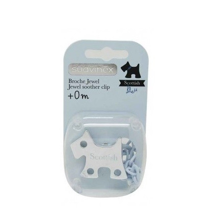 SUAVINEX BROCHE PINZA SCOTTISH AZUL SUAVINEX BROCHE PINZA SCOTTISH AZUL