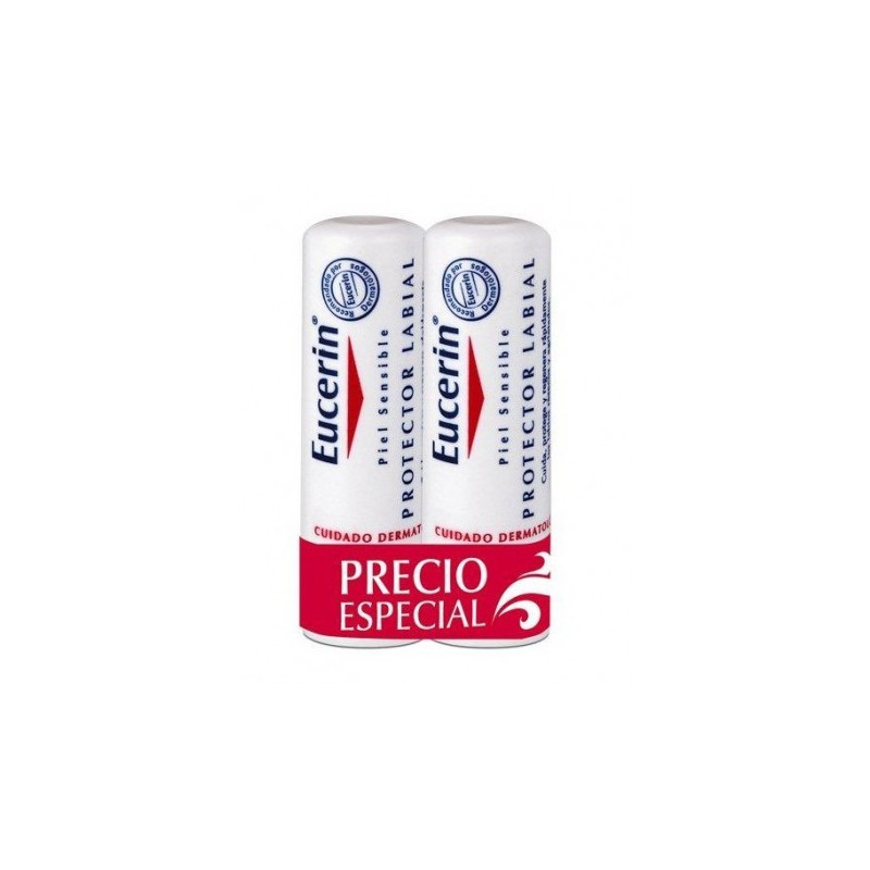 EUCERIN PROTECTOR LABIAL FPS15 DUPLO