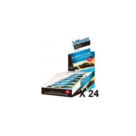 BIMANAN SUSTITUTIVE CHOCOLATE INTENSO 24 BARRITAS BIMANAN SUSTITUTIVE CHOCOLATE INTENSO 24 BARRITAS