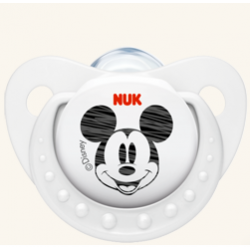 CHUPETE NUK SILICONA TALLA 1 MICKEY MOUSE 1 UNIDAD