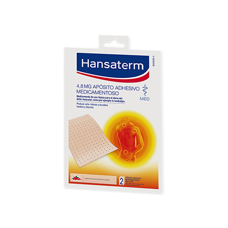 HANSATERM APOSITO ADHESIVO MEDICAMENTOSO