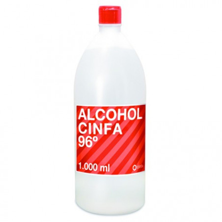 ALCOHOL 96º CINFA 1000 ML ALCOHOL 96º CINFA 1000 ML
