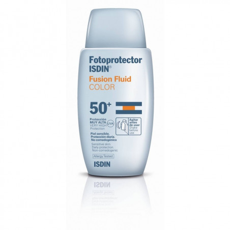 FOTOPROTECTOR ISDIN FACTOR 50+ FUSION FLUID COLOR 50 ML FOTOPROTECTOR ISDIN FACTOR 50+ FUSION FLUID COLOR 50 ML