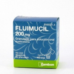 FLUMIL 200 mg GRANULADO PARA SOLUCION ORAL