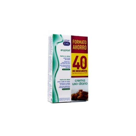 LUTSINE ERYPLAST E45 PASTA AL AGUA PACK AHORRO LUTSINE ERYPLAST E45 PASTA AL AGUA PACK AHORRO