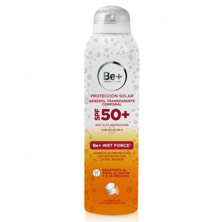 BE+ AEROSOL CORPORAL TRANSPARENTE PROTECTOR SOLAR 50+ BE+ AEROSOL CORPORAL TRANSPARENTE PROTECTOR SOLAR 50+