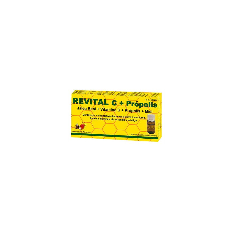 REVITAL C  + PROPOLIS 20 VIALES BEBIBLES