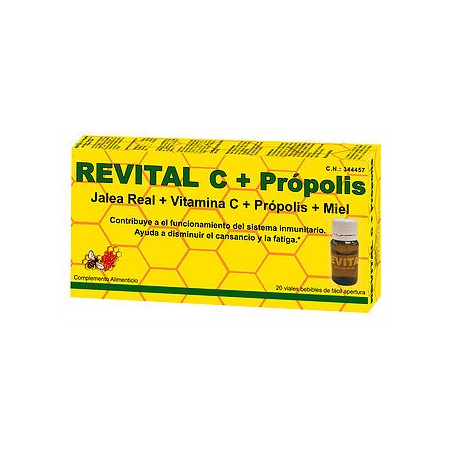 REVITAL C  + PROPOLIS 20 VIALES BEBIBLES