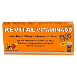 REVITAL VITAMINADO FUERTE 20 VIALES