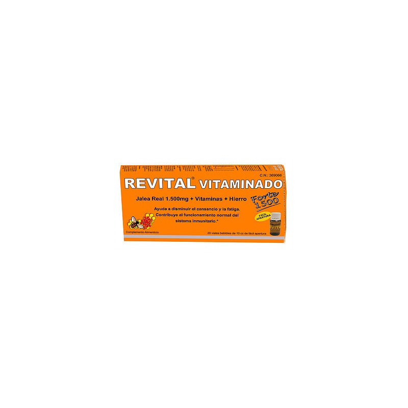 REVITAL VITAMINADO FUERTE 20 VIALES