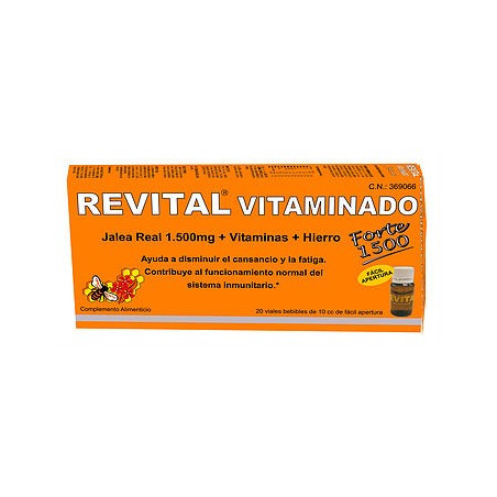 REVITAL VITAMINADO FUERTE 20 VIALES