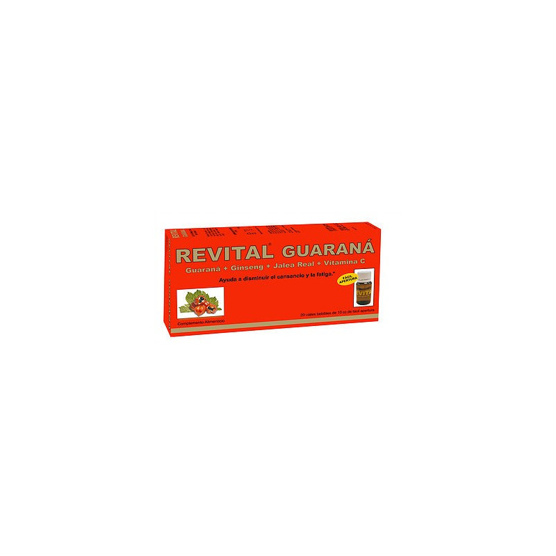 REVITAL GUARANA 20 VIALES