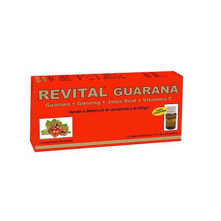 REVITAL GUARANA 20 VIALES