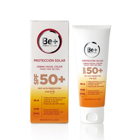 BE+ CREMA FACIAL FOTOPROTECTOR FACTOR 50+ COLOR 50 ML BE+ CREMA FACIAL FOTOPROTECTOR FACTOR 50+ COLOR 50 ML
