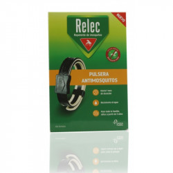 RELEC PULSERA ADULTO NEGRA ANTIMOSQUITOS 