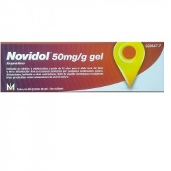 NOVIDOL 50MG/G GEL 60G