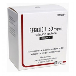 REGAXIDIL 50 mg/ml SOLUCION CUTANEA