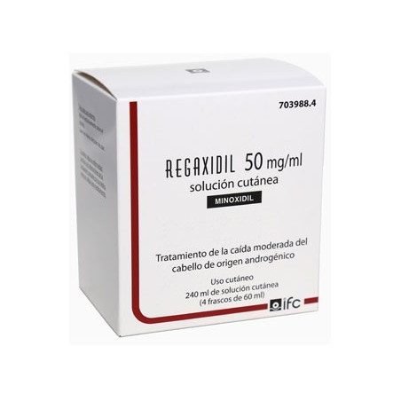 REGAXIDIL 50 mg/ml SOLUCION CUTANEA