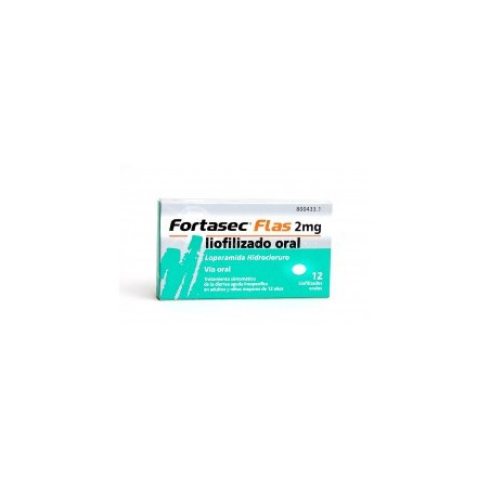 FORTASEC FLAS 2 MG 12 LIOFILIZASOS ORALES