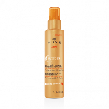NUXE SUN ACEITE-LECHE PROTECTORA HIDRATANTE PARA EL CABELLO 100ML NUXE SUN ACEITE-LECHE PROTECTORA HIDRATANTE PARA EL CABELLO 100ML