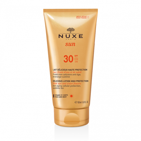 NUXE SUN LOCION SOLAR DELICIOSA SPF30 ROSTRO Y CUERPO 150ML NUXE SUN LOCION SOLAR DELICIOSA SPF30 ROSTRO Y CUERPO 150ML