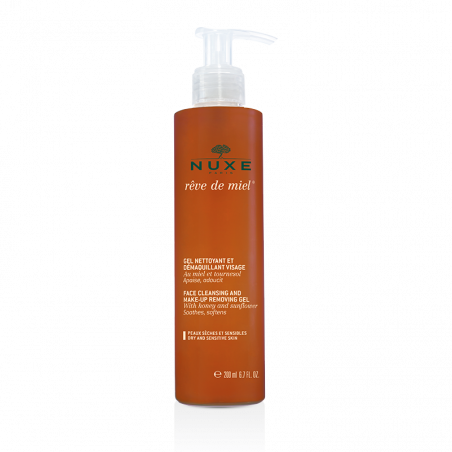 NUXE REVE DE MIEL GEL LIMPIADOR DESMAQUILLANTE 200ML NUXE REVE DE MIEL GEL LIMPIADOR DESMAQUILLANTE 200ML