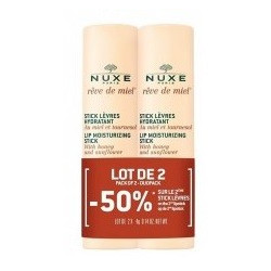 NUXE REVE DE MIEL DUPLO BALSAMO LABIAL HIDRATANTE 