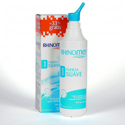 RHINOMER FUERZA 1 SUAVE NEBULIZADOR LIMPIEZA NASAL 135ML