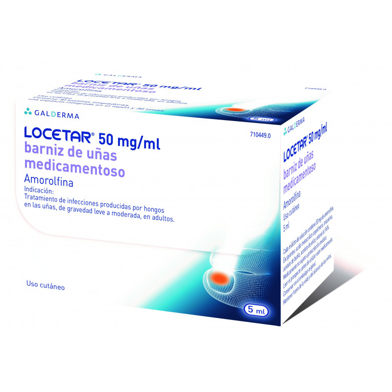 LOCETAR 50 MG/ML BARNIZ DE UÑAS