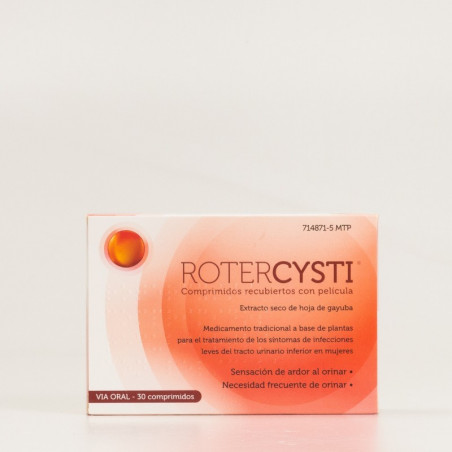 ROTERCYSTI 30 COMPRIMIDOS