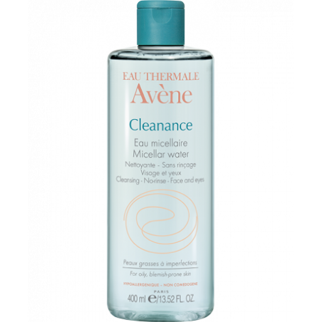 AVENE CLEANANCE AGUA LIMPIADORA 400 ML AVENE CLEANANCE AGUA LIMPIADORA 400 ML