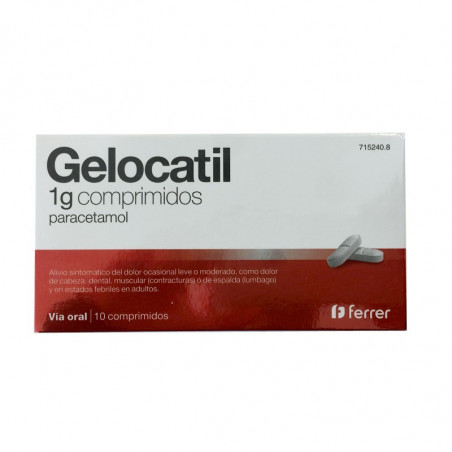 GELOCATIL 1 g COMPRIMIDOS